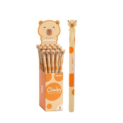 I-Total Erasable Pen Capybara με Πορτοκαλί Μελάνι XL3606