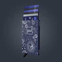 Pularys Zen Cards ''Stardust'' Μεταλλική Καρτοθήκη Μπλε 191110804