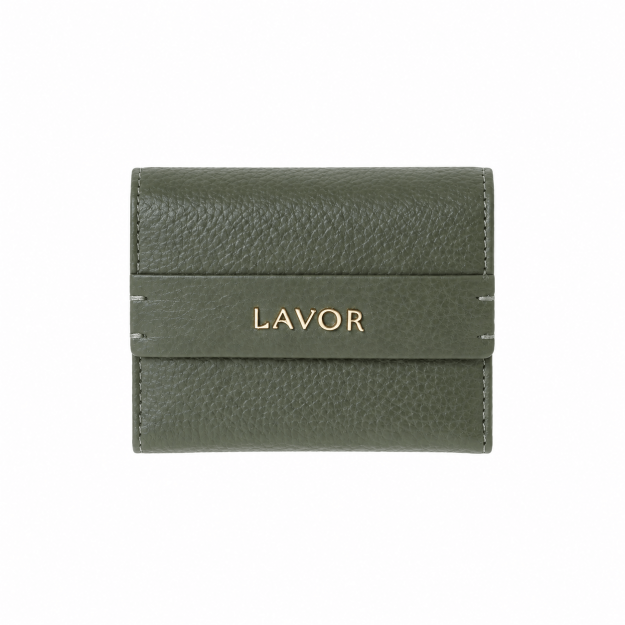 Lavor 1-6192 Γυναικείο Δερμάτινο Πορτοφόλι Μικρό Olive