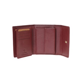 Lavor 1-6192 Γυναικείο Δερμάτινο Πορτοφόλι Μικρό Cherry
