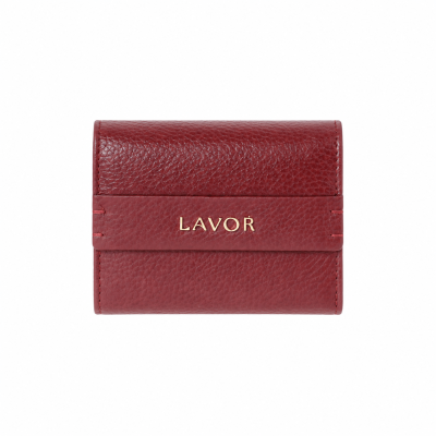 Lavor 1-6192 Γυναικείο Δερμάτινο Πορτοφόλι Μικρό Cherry