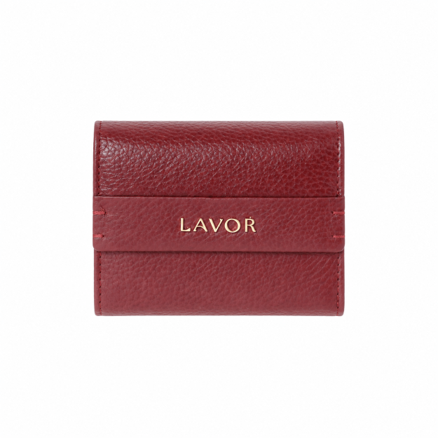 Lavor 1-6192 Γυναικείο Δερμάτινο Πορτοφόλι Μικρό Cherry