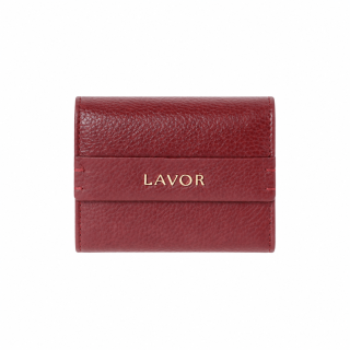 Lavor 1-6192 Γυναικείο Δερμάτινο Πορτοφόλι Μικρό Cherry