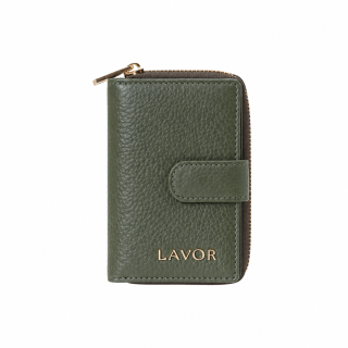 Lavor 1-6176 Γυναικείο Δερμάτινο Πορτοφόλι Μικρό Olive