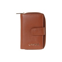 Lavor 1-6176 Γυναικείο Δερμάτινο Πορτοφόλι Μικρό Caramel