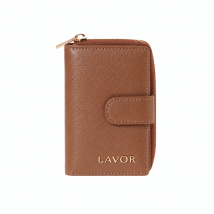 Lavor 1-6176 Γυναικείο Δερμάτινο Πορτοφόλι Μικρό Mocha