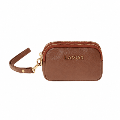 Lavor 1-5990 Γυναικείο Δερμάτινο Πορτοφόλι Μικρό Κερμάτων Mocha