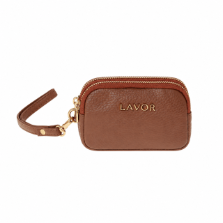 Lavor 1-5990 Γυναικείο Δερμάτινο Πορτοφόλι Μικρό Κερμάτων Mocha