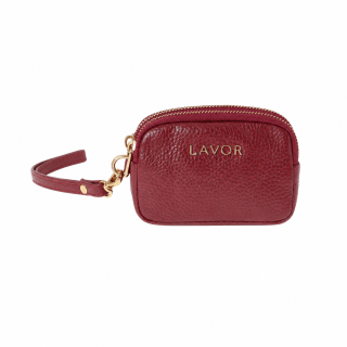 Lavor 1-5990 Γυναικείο Δερμάτινο Πορτοφόλι Μικρό Κερμάτων Cherry