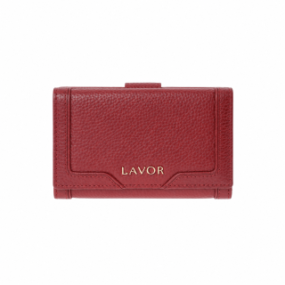 Lavor 1-6188 Γυναικείο Δερμάτινο Πορτοφόλι Cherry