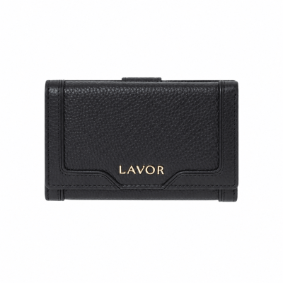 Lavor 1-6188 Γυναικείο Δερμάτινο Πορτοφόλι Μαύρο