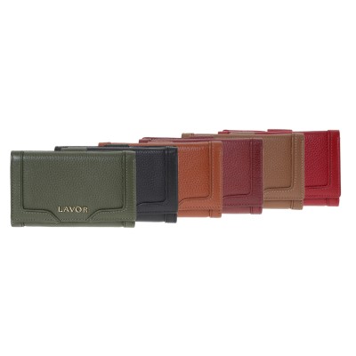 Lavor 1-6188 Γυναικείο Δερμάτινο Πορτοφόλι Caramel