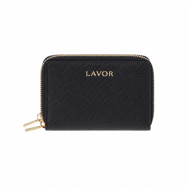 Lavor 1-6193 Γυναικείο Δερμάτινο Πορτοφόλι Μαύρο
