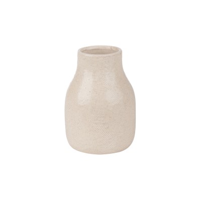 ESTIA ΒΑΖΟ CLAYRA ΚΕΡΑΜΙΚΟ 10.3x10.3x14.5cm IVORY