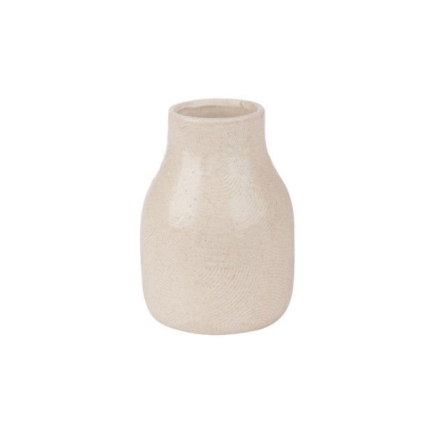 ESTIA ΒΑΖΟ CLAYRA ΚΕΡΑΜΙΚΟ 10.3x10.3x14.5cm IVORY