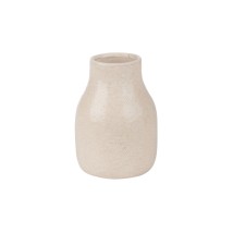 ESTIA ΒΑΖΟ CLAYRA ΚΕΡΑΜΙΚΟ 10.3x10.3x14.5cm IVORY
