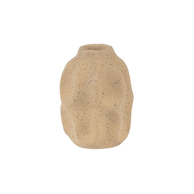 ESTIA ΒΑΖΟ CLAYRA ΚΕΡΑΜΙΚΟ 7.5x7.5x10cm IVORY