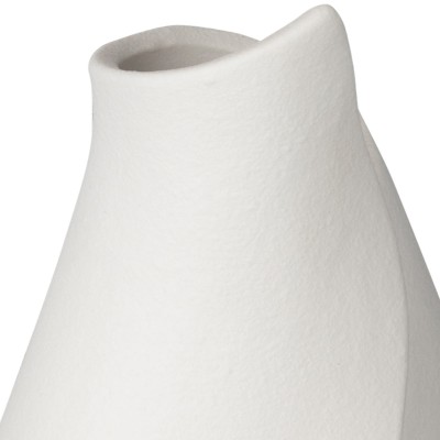 ESTIA ΒΑΖΟ TULIP CLAYRA ΚΕΡΑΜΙΚΟ 13.5x13.2x14.3cm ΛΕΥΚΟ