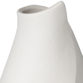 ESTIA ΒΑΖΟ TULIP CLAYRA ΚΕΡΑΜΙΚΟ 13.5x13.2x14.3cm ΛΕΥΚΟ