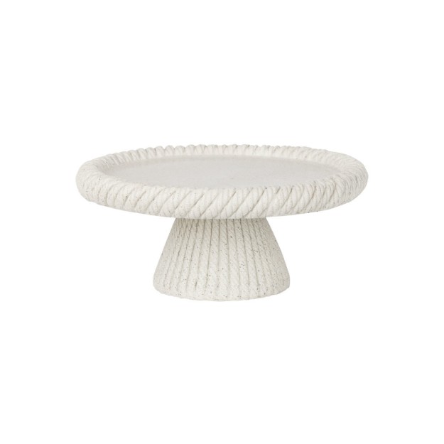 ESTIA ΒΑΣΗ ΣΕΡΒΙΡΙΣΜΑΤΟΣ NYRA 21.3x9.5cm IVORY
