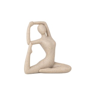 ESTIA ΔΙΑΚΟΣΜΗΤΙΚΗ ΦΙΓΟΥΡΑ YOGA NYRA 10.8x4x12cm IVORY
