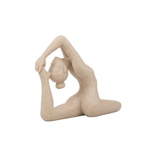 ESTIA ΔΙΑΚΟΣΜΗΤΙΚΗ ΦΙΓΟΥΡΑ YOGA NYRA 20.8x9.2x19cm IVORY