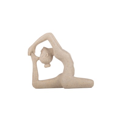 ESTIA ΔΙΑΚΟΣΜΗΤΙΚΗ ΦΙΓΟΥΡΑ YOGA NYRA 20.8x9.2x19cm IVORY