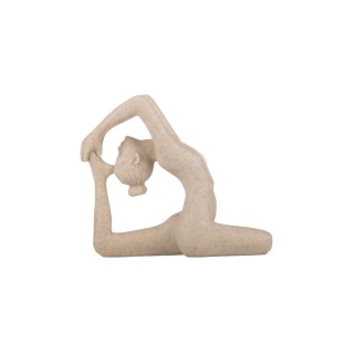 ESTIA ΔΙΑΚΟΣΜΗΤΙΚΗ ΦΙΓΟΥΡΑ YOGA NYRA 20.8x9.2x19cm IVORY