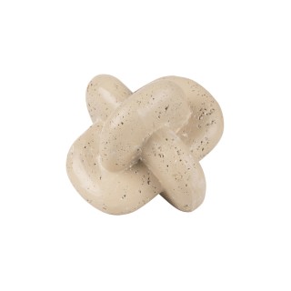 ESTIA ΔΙΑΚΟΣΜΗΤΙΚΟ ΚΟΜΠΟΣ NYRA ΕΠΙΤΡΑΠΕΖΙΟ 13cm IVORY