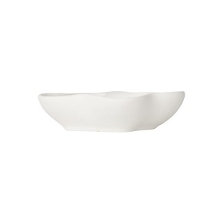 ESTIA ΔΙΣΚΟΣ CLAYRA CLOUDY ΚΕΡΑΜΙΚΟΣ 16.8x14.5x4.5cm ΛΕΥΚΟΣ