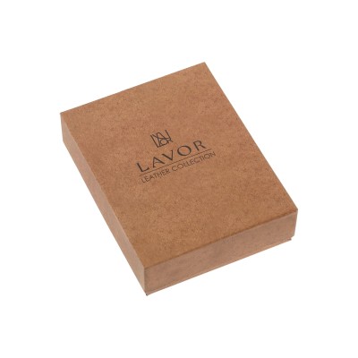 Lavor 1-6156 Μεγάλο Δερμάτινο Γυναικείο Πορτοφόλι με RFID Caramel