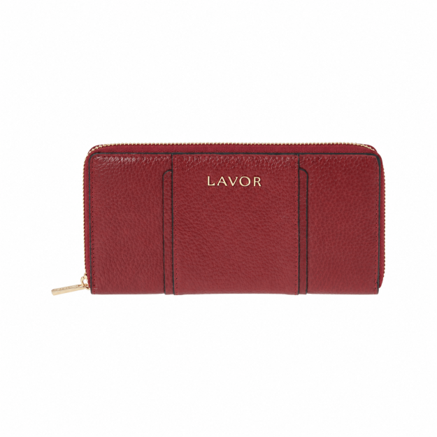 Lavor 1-6189 Γυναικείο Δερμάτινο Πορτοφόλι Cherry