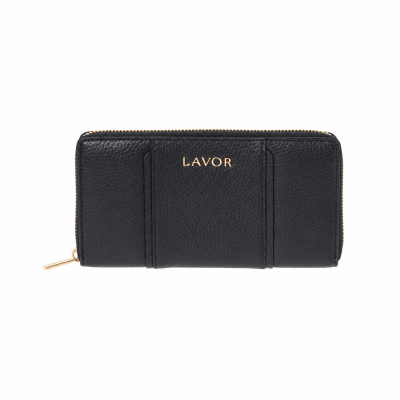 Lavor 1-6189 Γυναικείο Δερμάτινο Πορτοφόλι Μαύρο