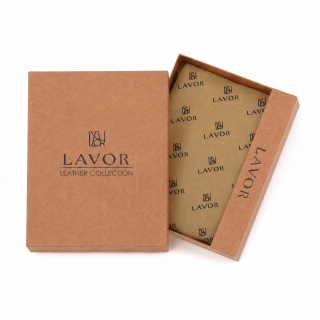 Lavor 1-6189 Γυναικείο Δερμάτινο Πορτοφόλι Caramel