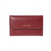 Lavor 1-6190 Δερμάτινο Γυναικείο Πορτοφόλι με RFID Cherry