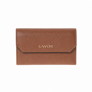 Lavor 1-6190 Μεγάλο Δερμάτινο Γυναικείο Πορτοφόλι με RFID Mocha