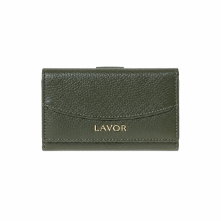 Lavor 1-6186 Μεγάλο Δερμάτινο Γυναικείο Πορτοφόλι με RFID Olive