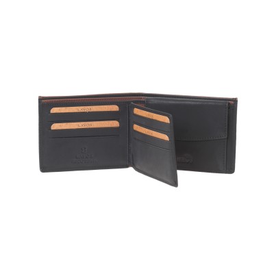 Lavor 1-6198 Δερμάτινο Ανδρικό Πορτοφόλι με RFID Μαύρο