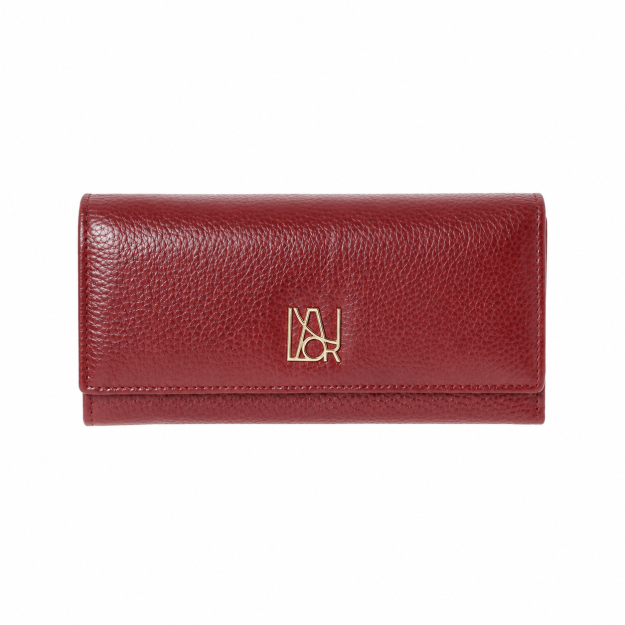 Lavor 1-6184 Γυναικείο Δερμάτινο Πορτοφόλι Cherry