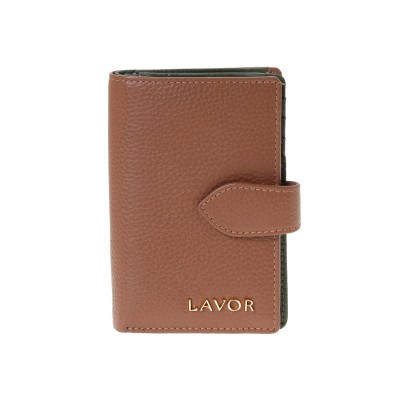 Lavor 1-6174 Γυναικείο Δερμάτινο Πορτοφόλι Mocha