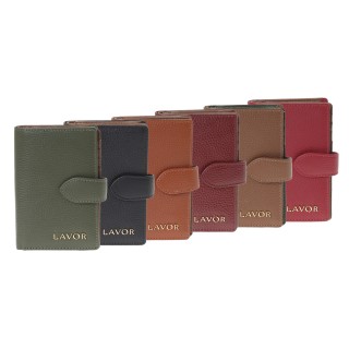 Lavor 1-6174 Γυναικείο Δερμάτινο Πορτοφόλι Caramel