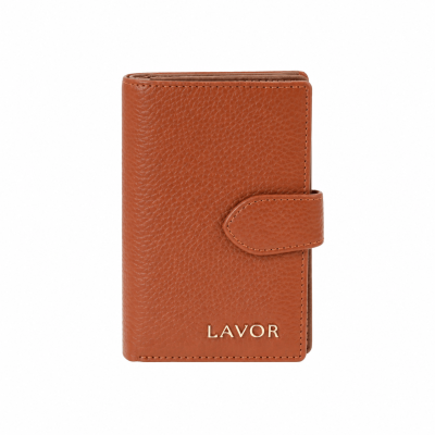 Lavor 1-6174 Γυναικείο Δερμάτινο Πορτοφόλι Caramel