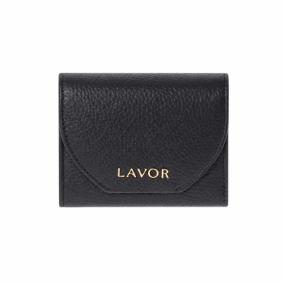 Lavor 1-6191 Γυναικείο Δερμάτινο Πορτοφόλι Μαύρο