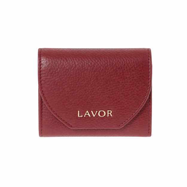 Lavor 1-6191 Γυναικείο Δερμάτινο Πορτοφόλι Cherry
