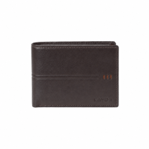 Lavor 1-6201 Δερμάτινο Ανδρικό Πορτοφόλι με RFID Καφέ