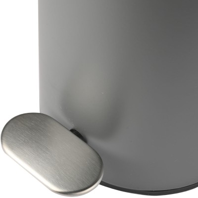 ESTIA ΧΑΡΤΟΔΟΧΕΙΟ ΜΠΑΝΙΟΥ SLIM SOFT CLOSE 5lt ΜΑΤ ΓΚΡΙ