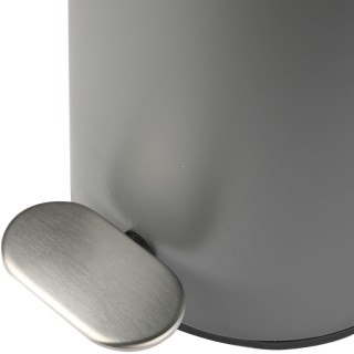 ESTIA ΧΑΡΤΟΔΟΧΕΙΟ ΜΠΑΝΙΟΥ SLIM SOFT CLOSE 5lt ΜΑΤ ΓΚΡΙ