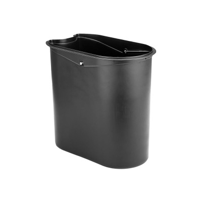 ESTIA ΧΑΡΤΟΔΟΧΕΙΟ ΜΠΑΝΙΟΥ SLIM SOFT CLOSE 5lt ΜΑΤ ΓΚΡΙ