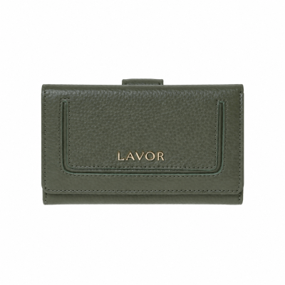 Lavor 1-6158 Γυναικείο Δερμάτινο Πορτοφόλι Olive