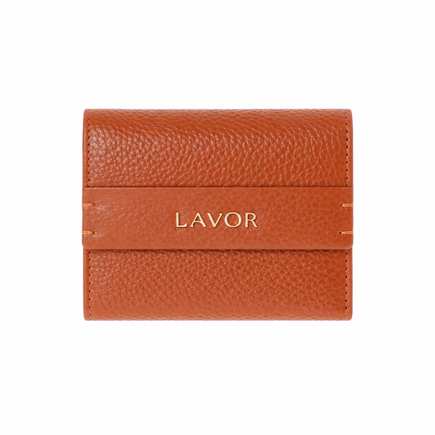 Lavor 1-6192 Γυναικείο Δερμάτινο Πορτοφόλι Μικρό Caramel